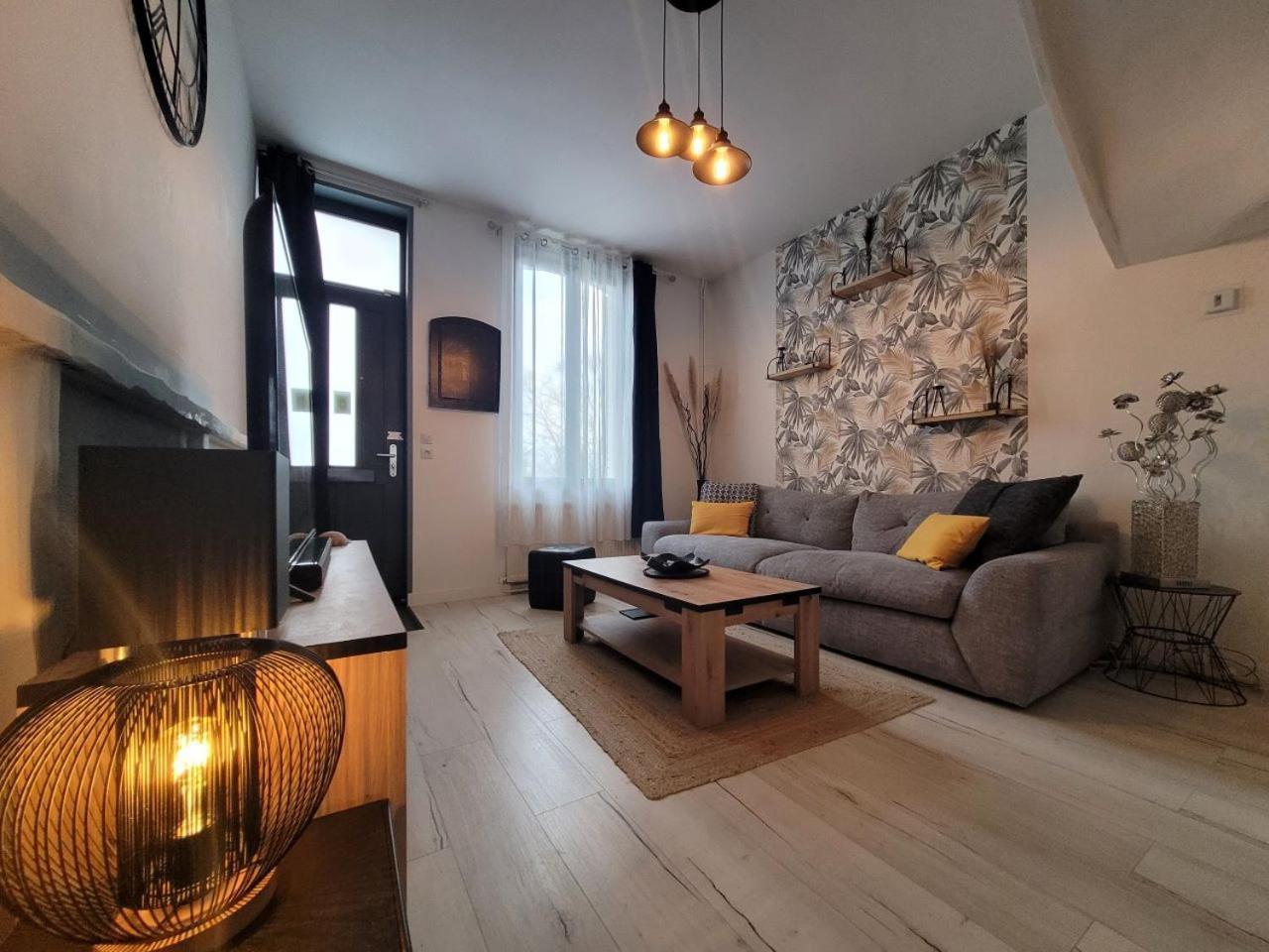 Maison De Ville Avec Terrasse - Arrivee Autonome Amiens Esterno foto